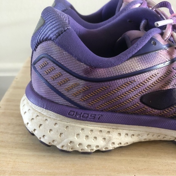 Brooks Ghost Together Unity Purple Tie Dye Athletic Shoes 6.5 - Picture 7 of 8